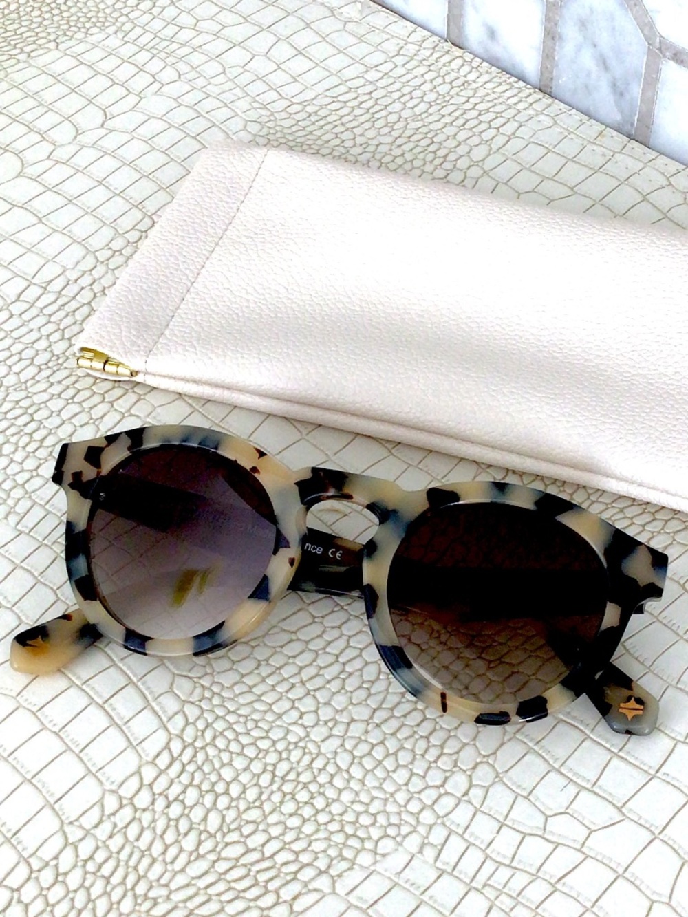 New Rare TSEEGAN BEN - TORTOISE Handmade French Sunglasses (Sold Out)